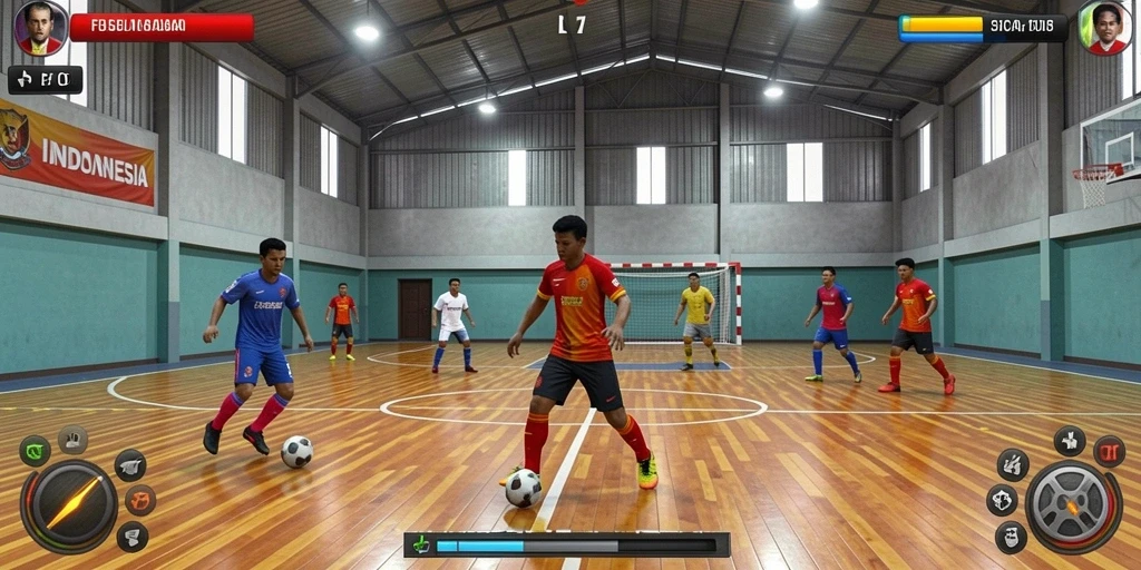 Menampilkan gameplay yang seru dan menantang.