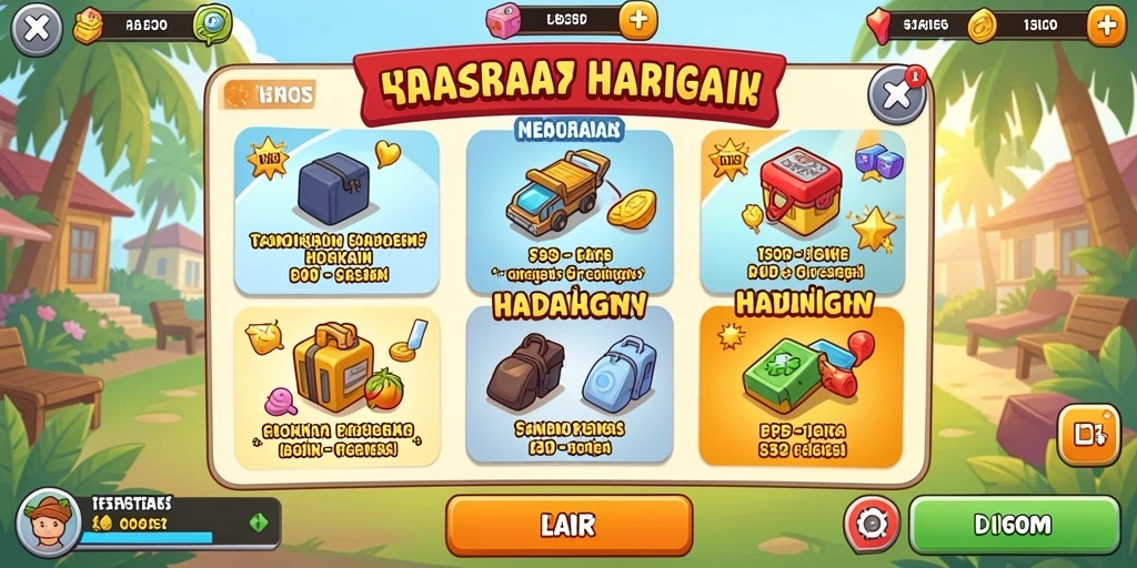 Tampilan antarmuka yang bersih dan modern.