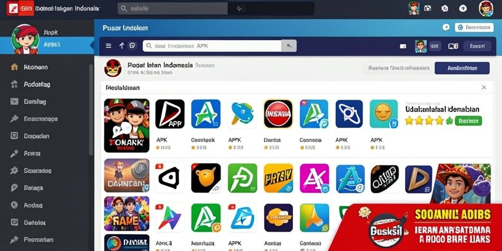 Tampilan antarmuka yang user-friendly.