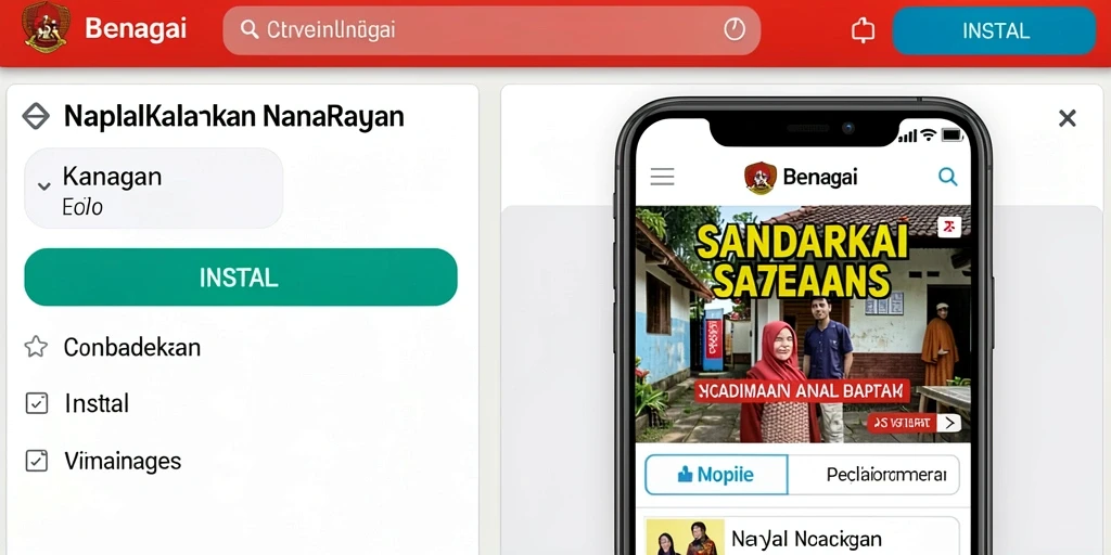 Tampilan antarmuka yang menarik dan user-friendly.