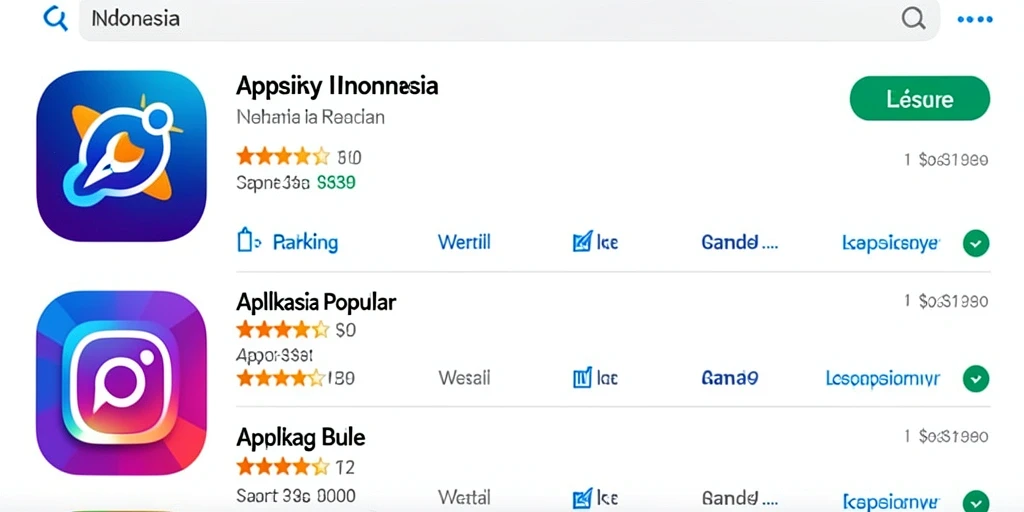 Tampilan antarmuka aplikasi yang modern dan menarik.