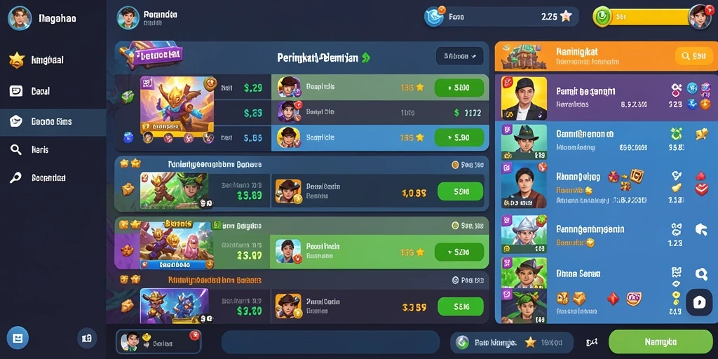 Tampilan antarmuka pengguna yang intuitif dan mudah dinavigasi.
