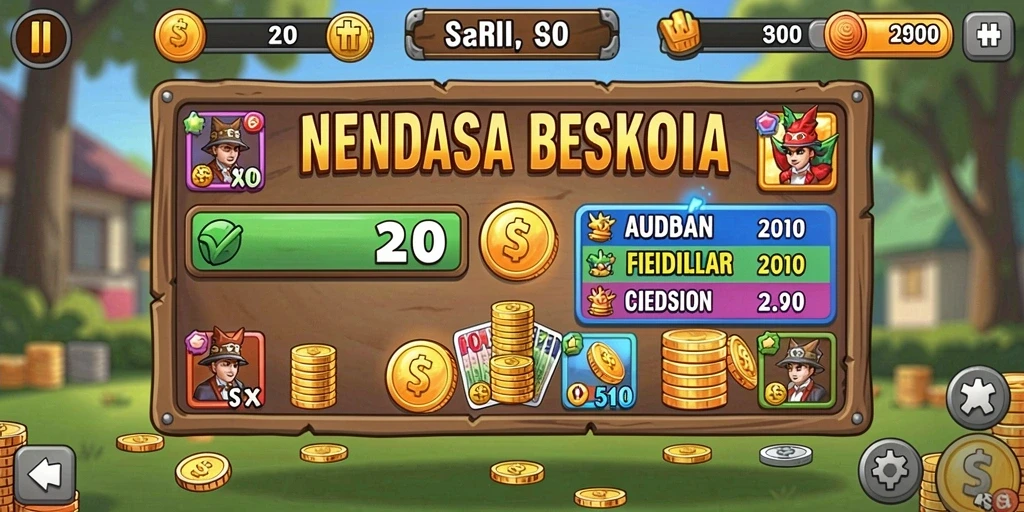 Tampilan menu yang menarik dan mudah dinavigasi.