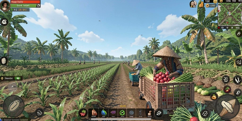 Tangkapan layar menampilkan grafis yang menawan dari game.