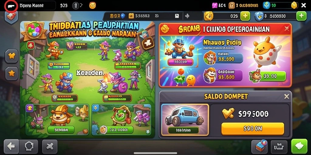 Tampilan antarmuka yang user-friendly.
