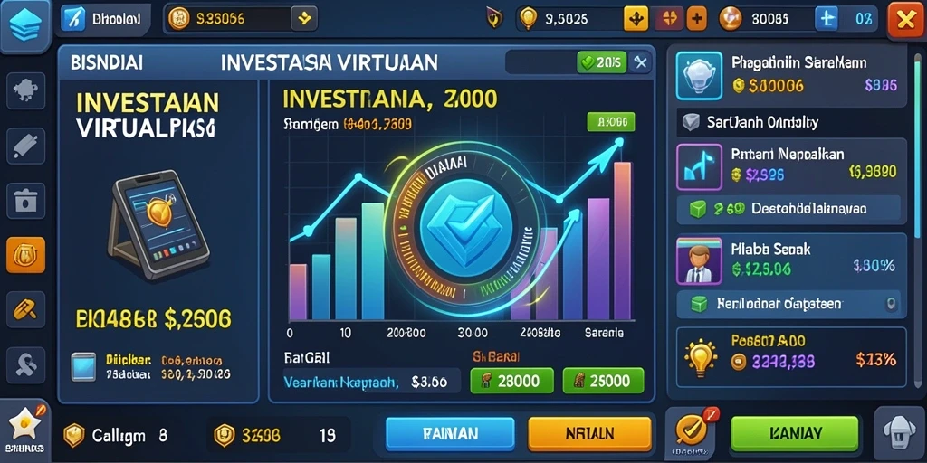 Tampilan menu utama yang sederhana dan mudah dinavigasi.