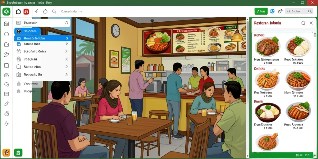 Tampilan antarmuka yang bersih dan mudah digunakan.