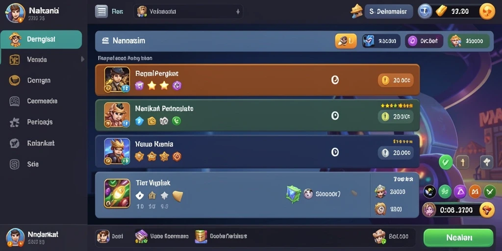 Screenshot ini menunjukkan level awal permainan yang menarik.