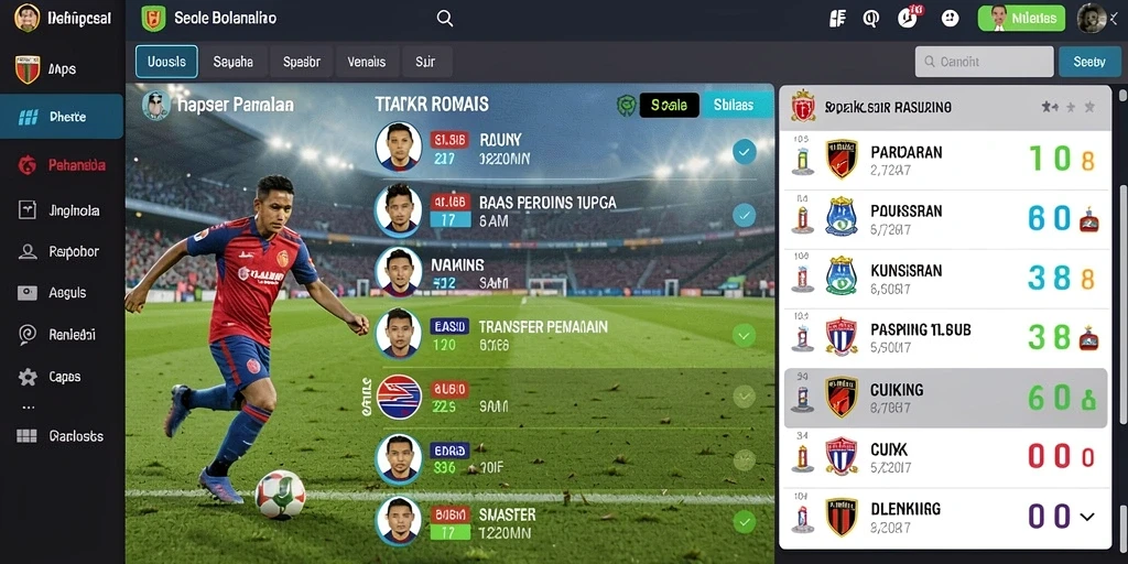 Tampilan antarmuka yang ramah dan menarik.