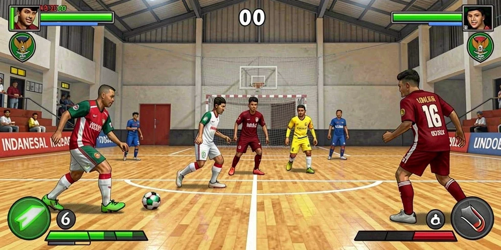 Tampilan antarmuka yang menarik dan user-friendly.