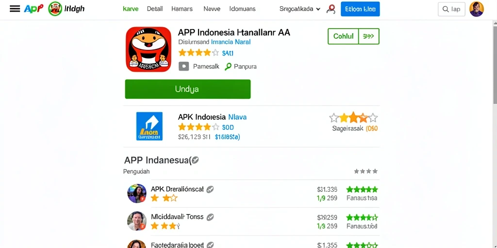 Tampilan karakter utama yang menawan.
