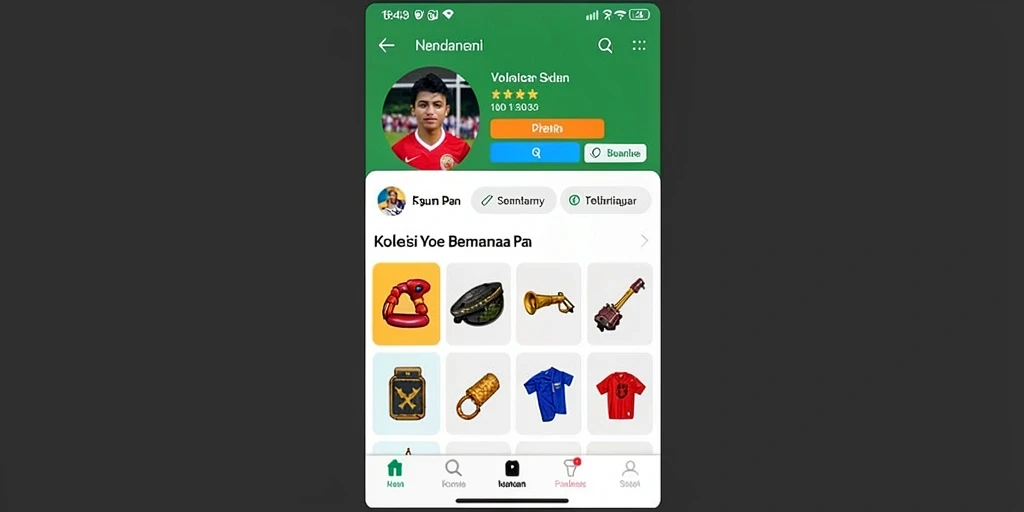 Tampilan antarmuka pengguna yang menarik dan modern.