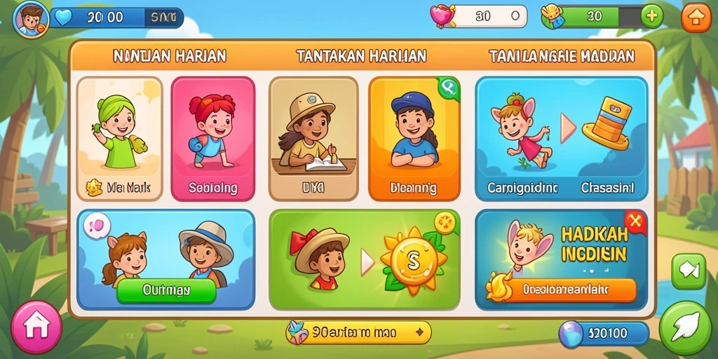 Tampilan antarmuka yang menarik dan intuitif.